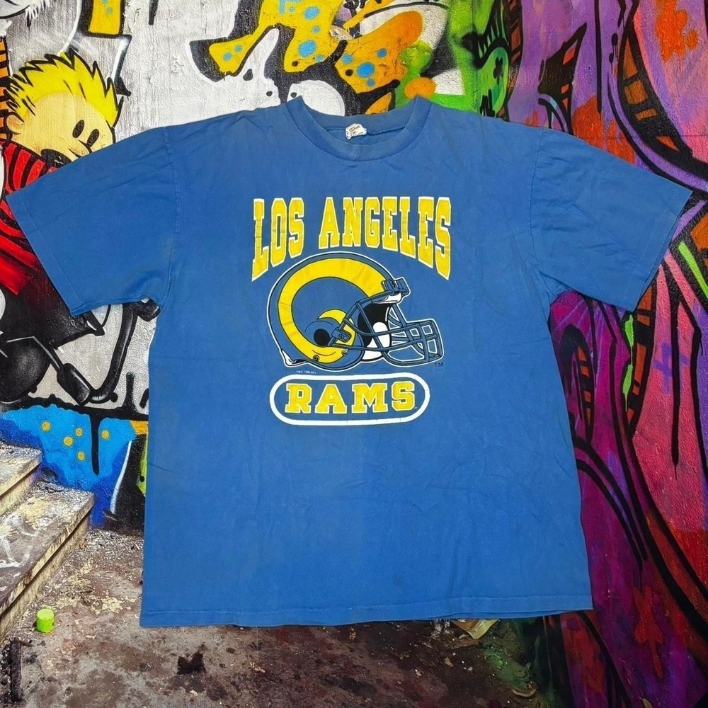 Vintage 1990 Los Angeles Rams NFL tee
